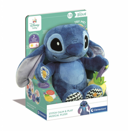 Clementoni Stitch Interactive Plush Disney Baby 17987