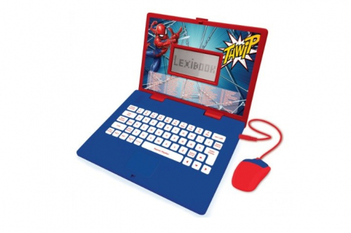 LEXIBOOK Spiderman laptop edu PL/EN/UKR JC598SPi21