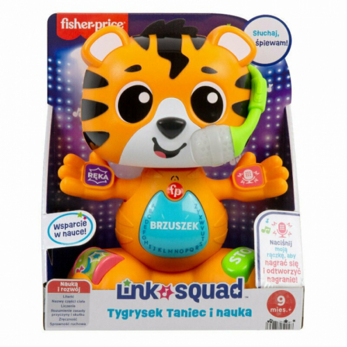 Fisher-Price Link Squad Tigger Dancing & Learning HYL33 MATTEL