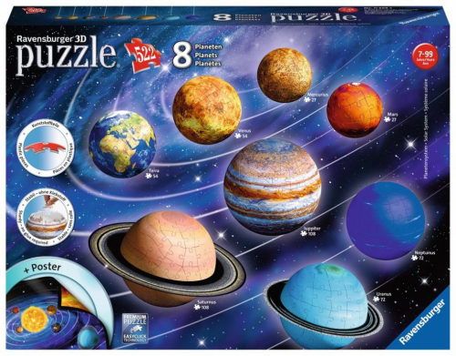 Ravensburger Planetary Solar System 3D Puzzle