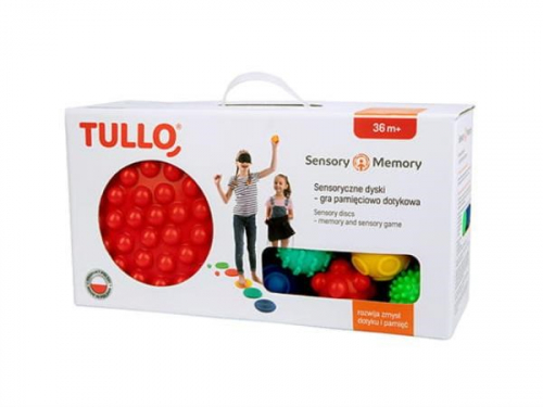 Sensory memory Sensory Discs - Memory and Touch Game 464 TULLO