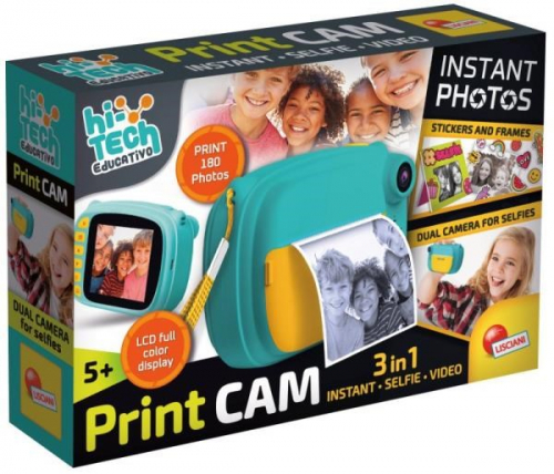 PROMO Instant Photo Camera 3in1 PRINT CAM Instant 101047 LISCIANI