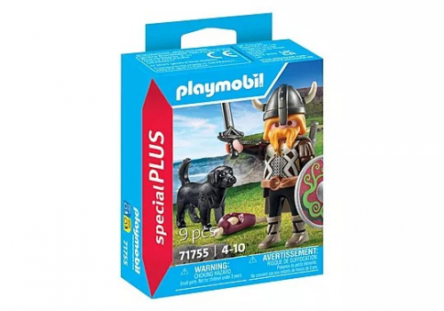 Playmobil Viking with Guard Dog