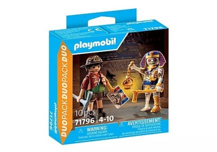 Playmobil DuoPack 71796 Treasure Hunter and Mummy