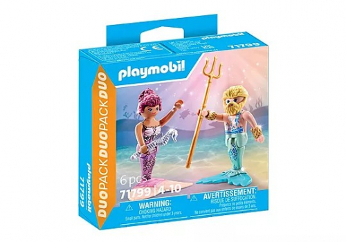 Playmobil DuoPack 71799 Mermaid and Triton