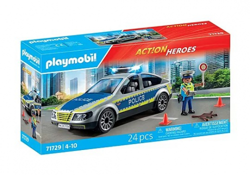 Playmobil Action Heroes 71729 Police Patrol Car