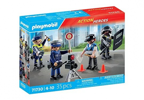 Playmobil Action Heroes 71730 Police Figures Set