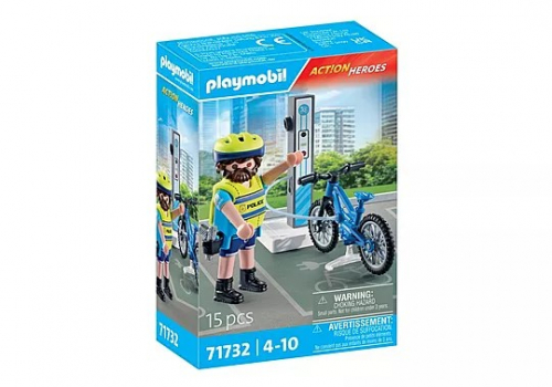 Playmobil Action Heroes 71732 Police Bike Patrol