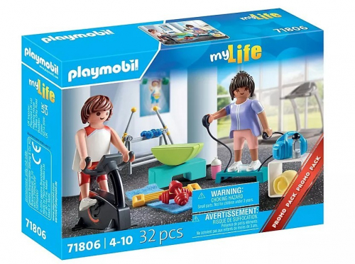 Playmobil Zestaw z figurkami My Life 71806 Trening fitness