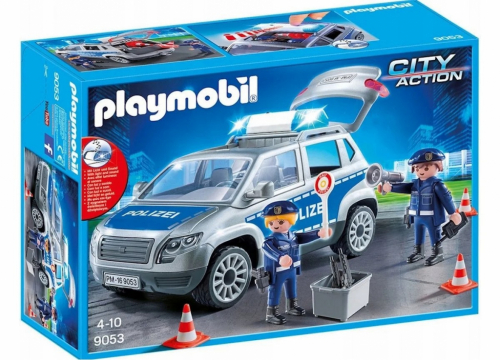 Playmobil Figures set City Action 9053 Police Car