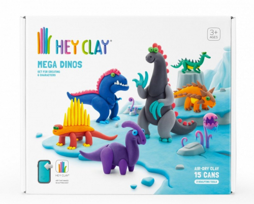 Hey Clay - Mega Dinosaurs Set