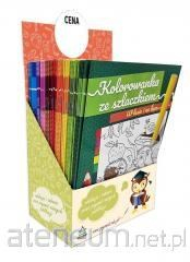 Coloring book with a display ribbon 60 pcs