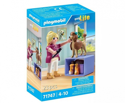 Playmobil Zestaw z figurkami My Life 71747 Pielęgnacja psów