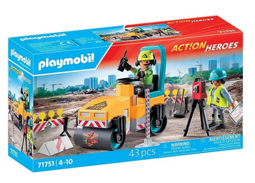 Playmobil Zestaw z figurkami Action Heroes 71751 Roboty drogowe