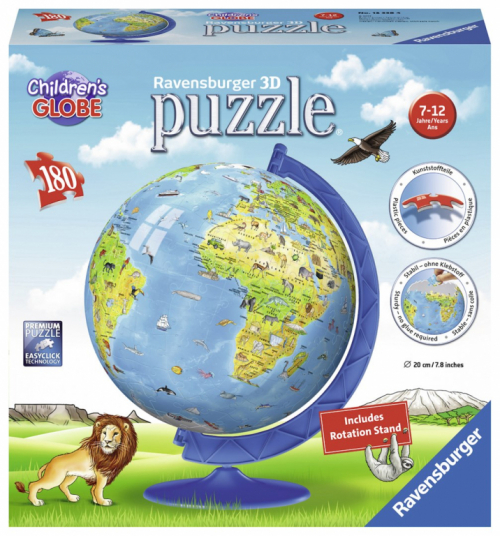 Ravensburger Children's Globe 3D puzzle 180 pc(s)