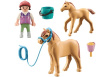 Playmobil Figures set Horses 71498 Child with Pony and foal