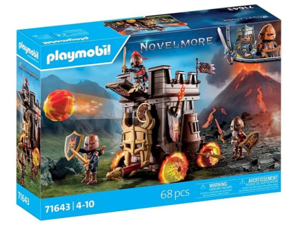 Playmobil Figures set Novelmore 71643 Battle wagon with fire cannon