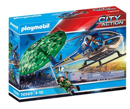 Playmobil Police Parachute Search