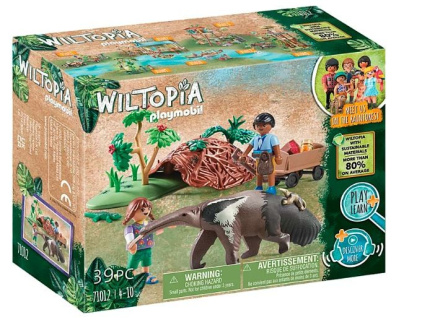 Playmobil Figures set Wiltopia 71012 Anteater Care