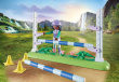 Playmobil Zestaw z figurkami Horses 71355 Zoe i Blaze z przeszkodami