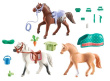 Playmobil Three Horses with Saddles