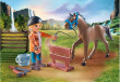 Playmobil Farrier Ben and Achilles