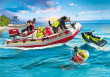 Playmobil Figures set Action Heroes 71464 Fireboat with Aqua Scooter