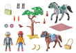 Playmobil Horseback riding trip to the beach with Amelia and Ben