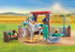 Playmobil Veterinary mission with the donkeys