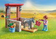Playmobil Veterinary mission with the donkeys