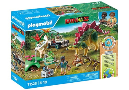 Playmobil Figures set Dinos 71523 Research camp with dinos