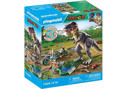Playmobil Figures set Dinos 71524 T-Rex trace and tracker