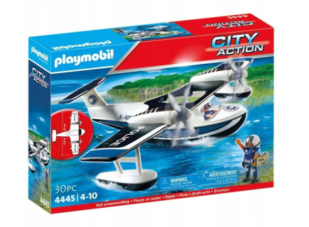 Playmobil Figures set City Action 4445 Police Seaplane