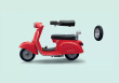 Playmobil Figures set Vespa 71620 60s Vespa Garage
