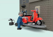 Playmobil Figures set Vespa 71620 60s Vespa Garage