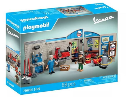 Playmobil Figures set Vespa 71620 60s Vespa Garage