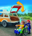 Playmobil Figures set City Life 71037 Emergency Doctors Car Light & Sound