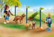 Playmobil Set with figurines My Life 71745 Dog Park