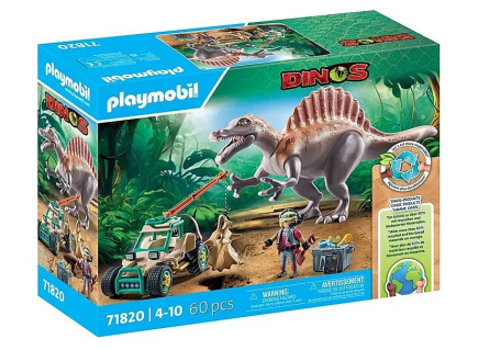Playmobil Set with figurines Dinos 71820 Spinosaurus Attack