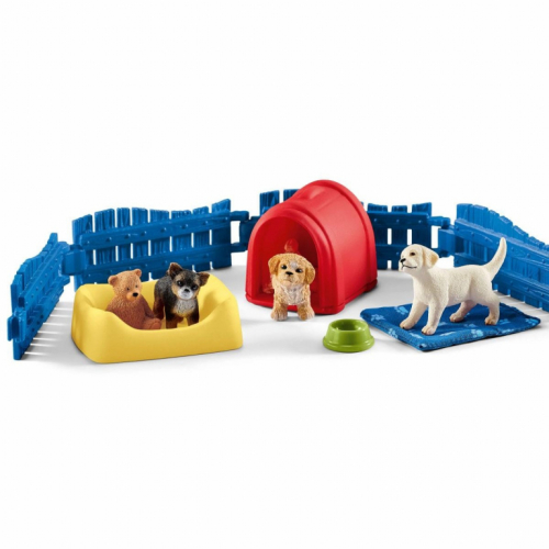 Schleich Farm World 42480 Welpenstube