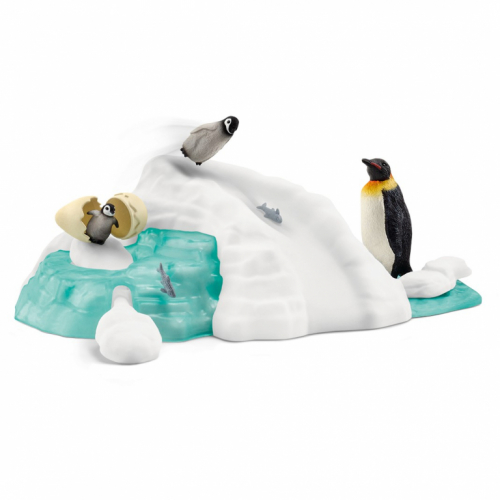 Schleich Wild Life 42661 Pinguin-Familienspa