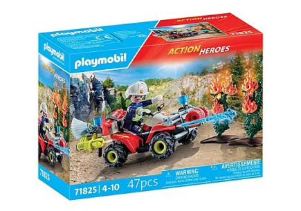 Playmobil Action Heroes 71825 Firefighting Quad