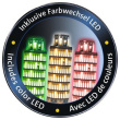 Ravensburger 3D Puzzle-Bauwerke Pisaturm bei Nacht