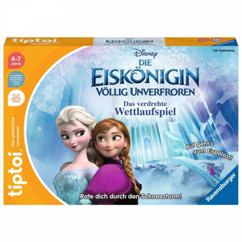 Ravensburger tiptoi Eisknigin D.v.Wettlaufspiel (ohne Stift)