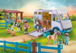 Playmobil Figures set Horses 71493 Mobile horse riding school