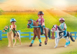 Playmobil Figures set Horses 71493 Mobile horse riding school