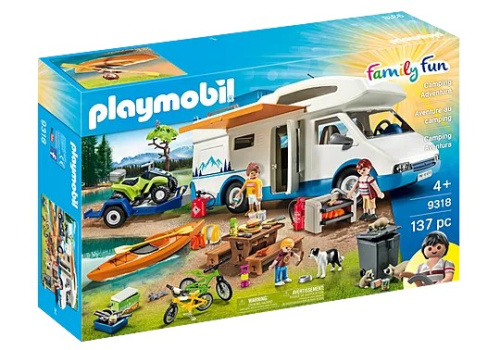 Playmobil Set Family Fun 9318 Camping Adventure