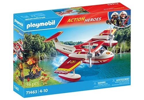 Playmobil Firefighting plane with extinguishing function