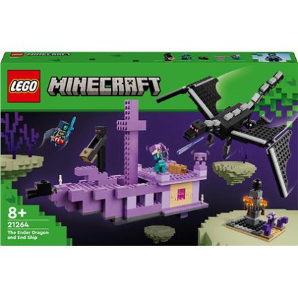 LEGO Minecraft The Ender Dragon and Ender Ship (21264)