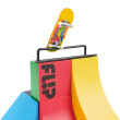 Tech Deck , Competition Wall 2.0 X-Connect Park Creator, Customizable and Buildable Ramp Set with Exclusive Fingerboard, Kids Toy for Boys and Girls Ages 6 and up